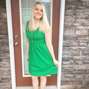 Maggy London green dress